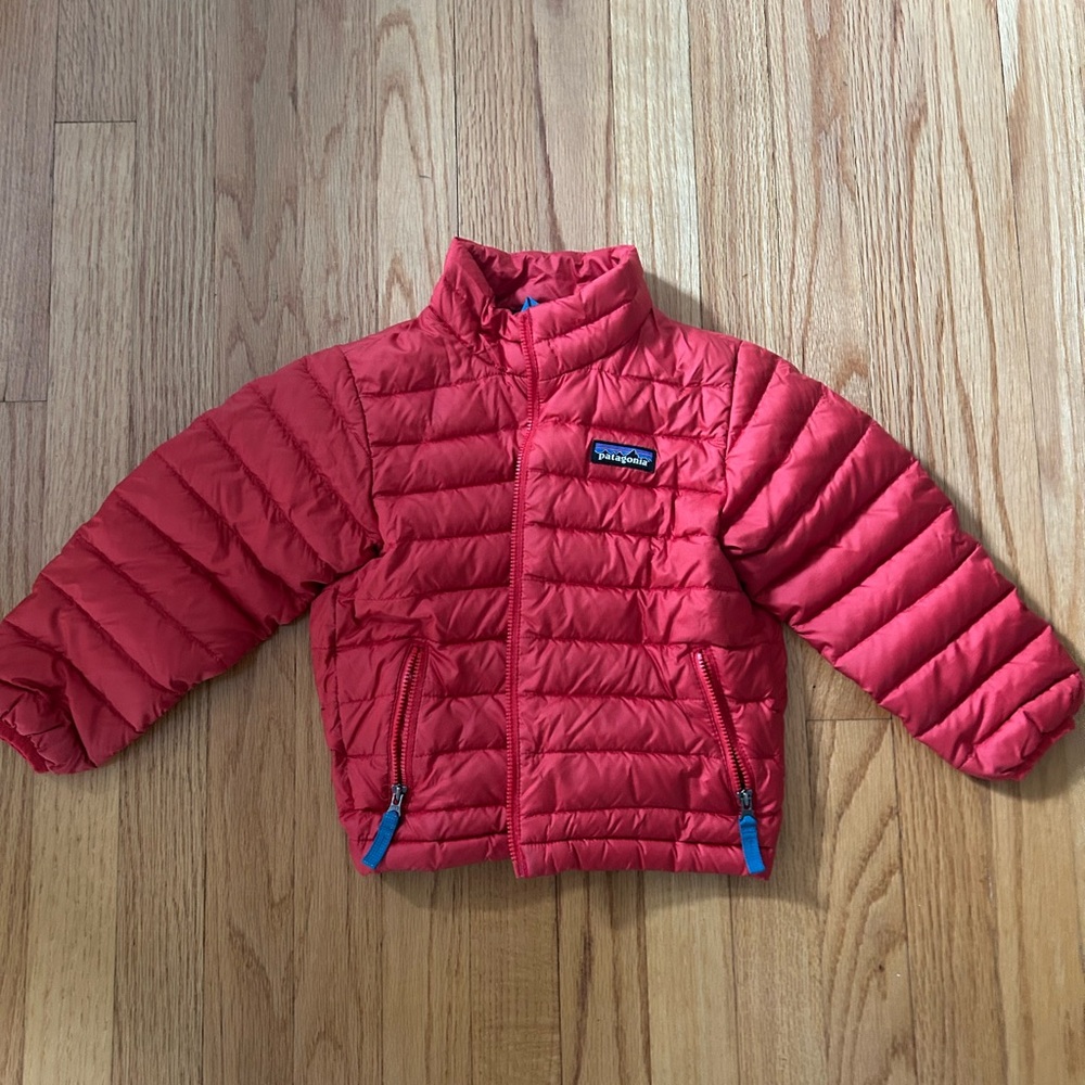 Patagonia Kids Red Puffer Jacket